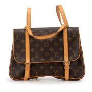 Louis Vuitton Vintage Pre-owned Canvas ryggsckar Brown, Dam