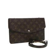 Louis Vuitton Vintage Pre-owned Canvas louis-vuitton-vskor Brown, Dam