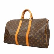 Louis Vuitton Vintage Pre-owned Tyg handvskor Brown, Dam