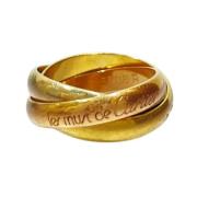 Cartier Vintage Pre-owned Guld ringar Yellow, Dam