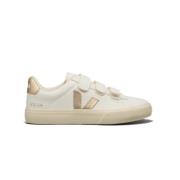 Veja Kromfri Läder Sneakers Recife Logo White, Dam