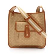 Louis Vuitton Vintage Pre-owned Laeder louis-vuitton-vskor Beige, Dam