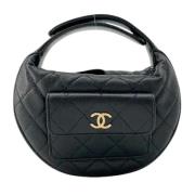 Chanel Vintage Pre-owned Laeder chanel-vskor Black, Dam