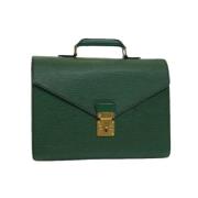 Louis Vuitton Vintage Pre-owned Laeder louis-vuitton-vskor Green, Dam