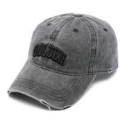 Golden Goose Antracit Journey Baseball Hat Gray, Herr