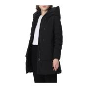 Woolrich Mysig Vinterparka Black, Dam