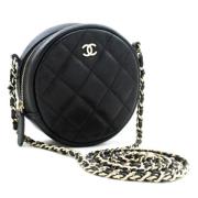 Chanel Vintage Pre-owned Laeder chanel-vskor Black, Dam