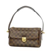 Louis Vuitton Vintage Pre-owned Canvas handvskor Brown, Dam