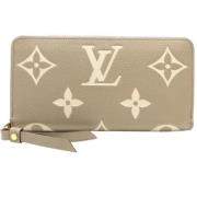 Louis Vuitton Vintage Pre-owned Laeder plnbcker Beige, Dam