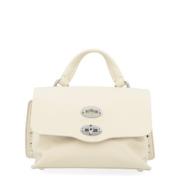 Zanellato Vit Postina Saeta Crossbody Väska White, Dam