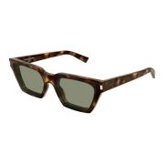 Saint Laurent Calista 003 Solglasögon med gröna linser Brown, Dam