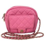 Chanel Vintage Pre-owned Laeder chanel-vskor Pink, Dam