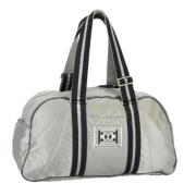 Chanel Vintage Pre-owned Canvas resvskor Gray, Dam