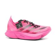 Y-3 Mörkrosa/Svarta Mesh Sneakers Pink, Dam