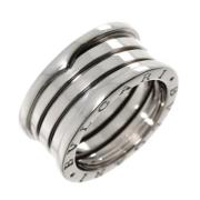 Bvlgari Vintage Pre-owned Metall ringar Gray, Dam