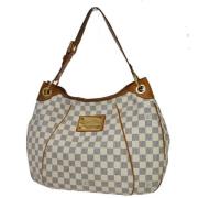 Louis Vuitton Vintage Pre-owned Canvas louis-vuitton-vskor White, Dam