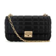 Michael Kors Liten axelväska Tribeca Black, Dam