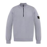 Stone Island Tröja med ståkrage Gray, Herr