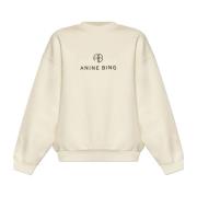 Anine Bing Jaci Sweatshirt Beige, Dam