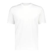 Fedeli Bomull T-shirt, Made in Italy White, Herr