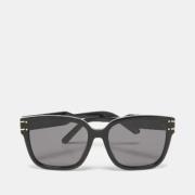 Dior Vintage Pre-owned Acetat solglasgon Black, Dam