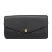 Louis Vuitton Vintage Pre-owned Laeder plnbcker Black, Dam