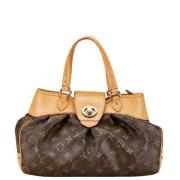 Louis Vuitton Vintage Pre-owned Canvas handvskor Brown, Dam