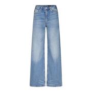 Adriano Goldschmied Faded Baggy Jeans Blue, Dam