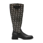 Liu Jo Svarta Ankelboots Elegant Stil Black, Dam