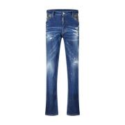 Dsquared2 Cool Guy Slim-Fit Jeans med Nitar Blue, Herr