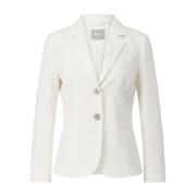 Kiltie Skräddad Blazer White, Dam