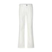 Herno Bekväma Chino-byxor White, Herr