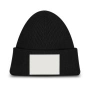 Maison Margiela Ullblandning Beanie Mössa Black, Dam