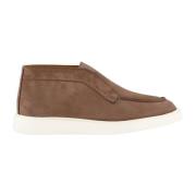 Atelier Verdi Nubuck Mid Loafer Brown, Herr