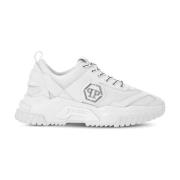 Philipp Plein Vita Predator Sneakers White, Herr