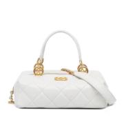 Chanel Vintage Pre-owned Laeder chanel-vskor White, Dam