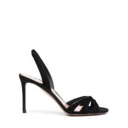 Aquazzura Sandaler med höga klackar Black, Dam