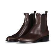 AGL Elegant Chelsea Boots Georgia Beat Brown, Dam