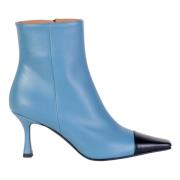 Roberto Festa Svarta Spetsiga Fanny Ankelboots Blue, Dam