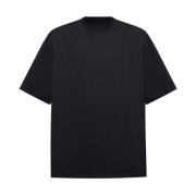 The Attico Svarta Crew Neck T-shirts och Polos Black, Dam