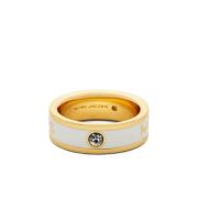 Marc Jacobs Kristallutsmyckad emaljdetalj armband Yellow, Dam