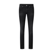 Dondup Klassiska Slim-Fit Jeans Black, Herr