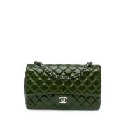 Chanel Vintage Pre-owned Laeder chanel-vskor Green, Dam