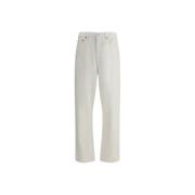 Agolde Casual Loose Fit Urban Jeans White, Herr