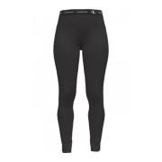 Calvin Klein Tryckt Logga Stretch Leggings Black, Dam