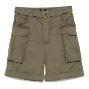 Balmain Ficka Grön Shorts Green, Herr