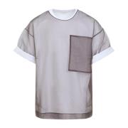 Dries Van Noten Vit Heaton T-shirt White, Herr