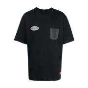 Heron Preston Oversize Kk22 Logo T-shirt Svart/Gul Black, Herr