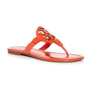 Tory Burch Stiliga Slides för Vardagskomfort Orange, Dam