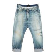 Dsquared2 Blå Denim Jeans för Män Blue, Herr